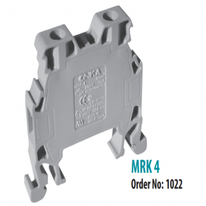 MRK 4mm² Screw Connection Rail Terminal Block - Sản phẩm mã Onka-1022