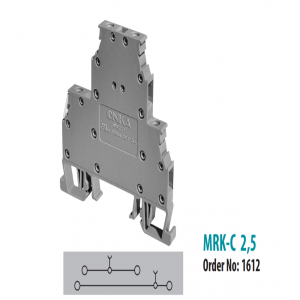 MRK 2.5mm² Cầu đấu dây 2 tầng dạng vặn vít (Product Code: ONKA-1612)