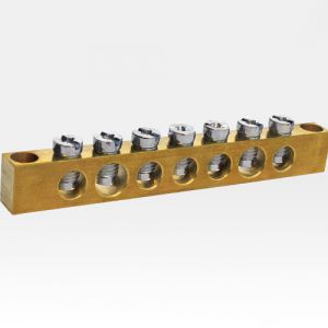 SLOTTED GROUNDED PANEL TERMINAL CONNECTORS 160A (7x12mm2)