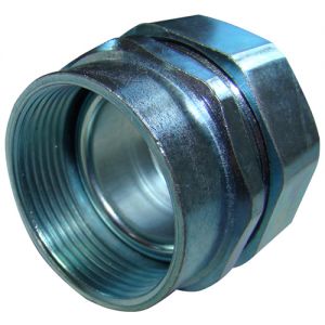 EXTERNAL GALVANIZED SPIRAL PIPE FITTING-PIPE-FEMALE TYPE