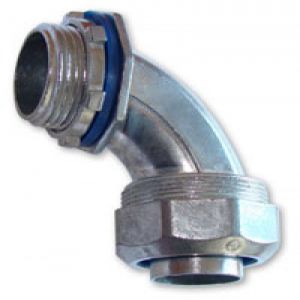 EXTERNAL TYPE GALVANIZED SPIRAL PIPE FITTING-ELBOW 90